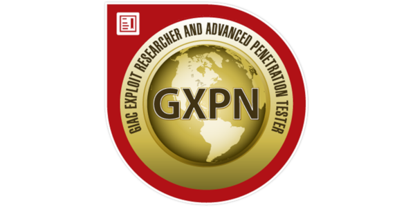 GXPN (GIAC Exploit Researcher & Advanced Penetration Tester)